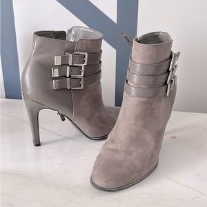 Grey booties